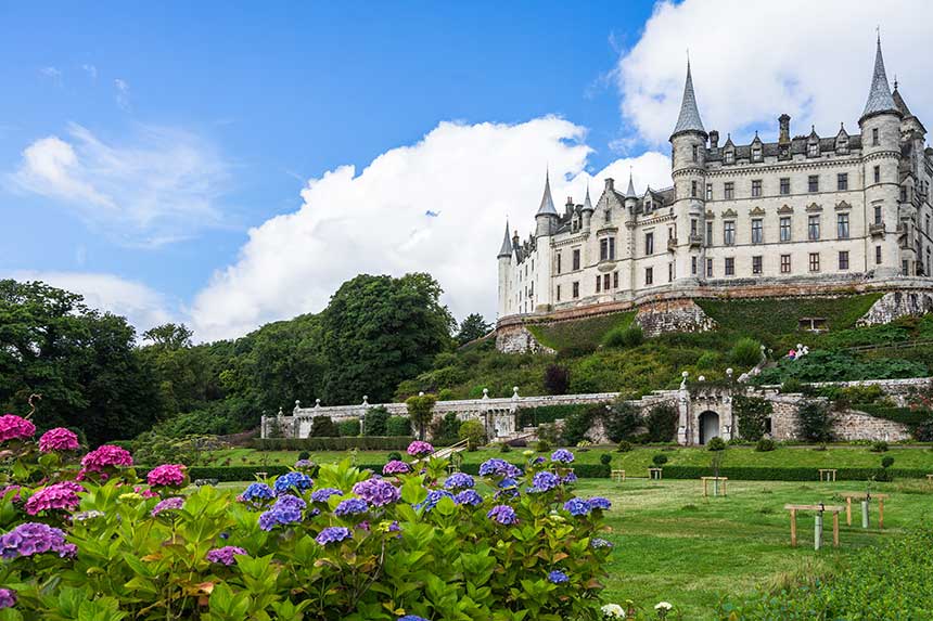 beautiful-shot-of-the-famous-dunrobin-castle-in-s-2023-02-04-03-58-47-utc